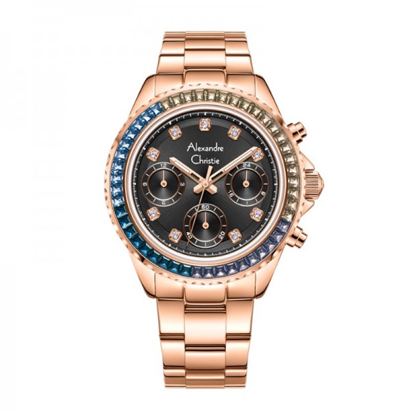 Alexandre Christie AC 2B13 Rosegold Black BFBRGDG